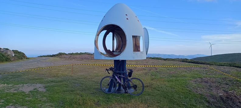 Detalle de la góndola dañada