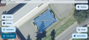 Captura de la interfaz de usuario de la aplicación