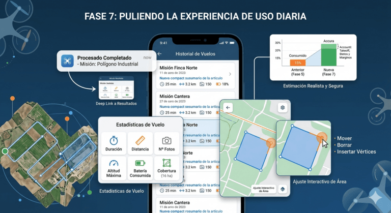Fase 7: acciones desempeñadas
